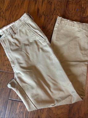 Men's Classic Khaki Pants - Neutral Tan Chino 36x34